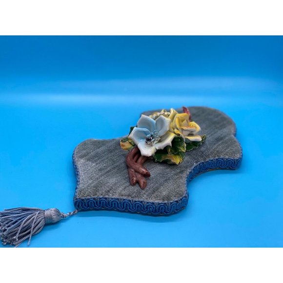 Vintage Italian Porcelain Capodimonte Plaque - Picture 1 of 10